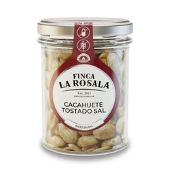 Cacahuete Repelado Tostado Sal Tarro 90 grs Frutos Secos La Rosala