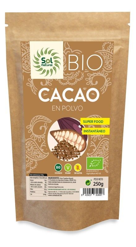 Cacao En Polvo Bio 250 G