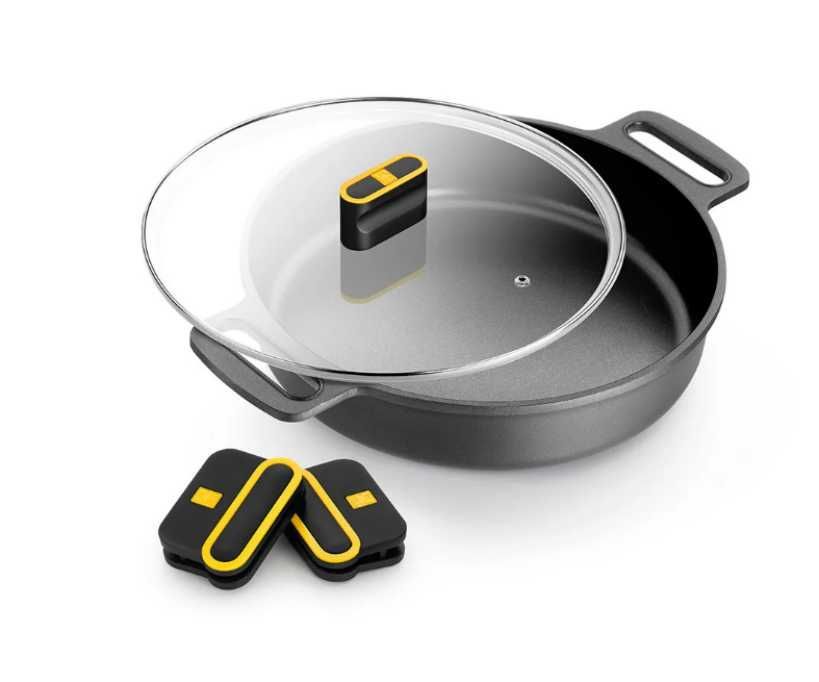 Cacerola Baja 24Cm Daily Pro Bra Alta Calidad