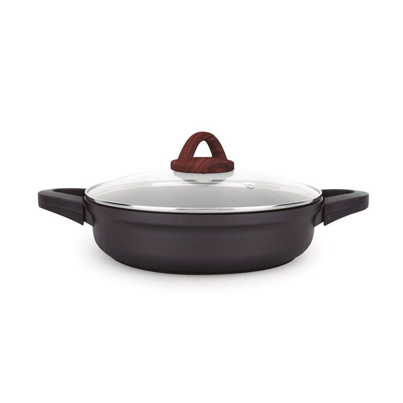 Cacerola baja aluminio fundido Ecomax 28 cm.