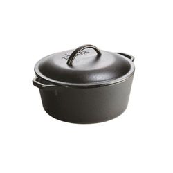 Cacerola hierro fundido con tapa 4.7l 28 cm lodge