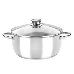 Cacerola Tapa Cristal Optima 22 Cm.