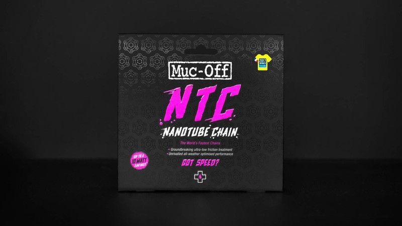 Cadena Muc-Off Ntc Nanotube 116 Eslabones Para Shimano Dura Ace 11v Plata