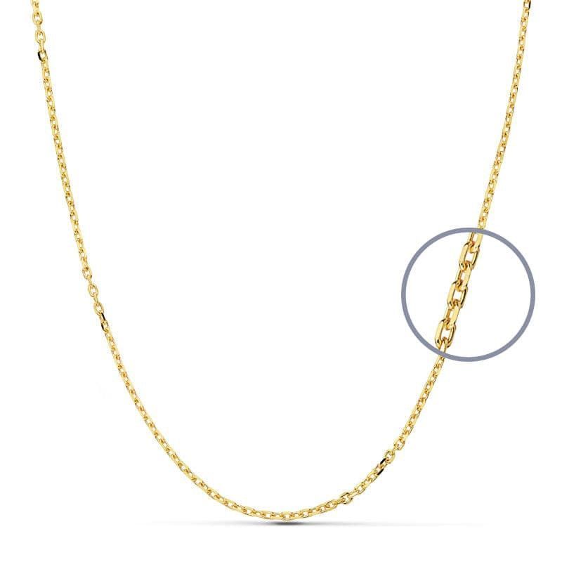 Cadena Oro 9kts 60cm 9K115060 Forzada