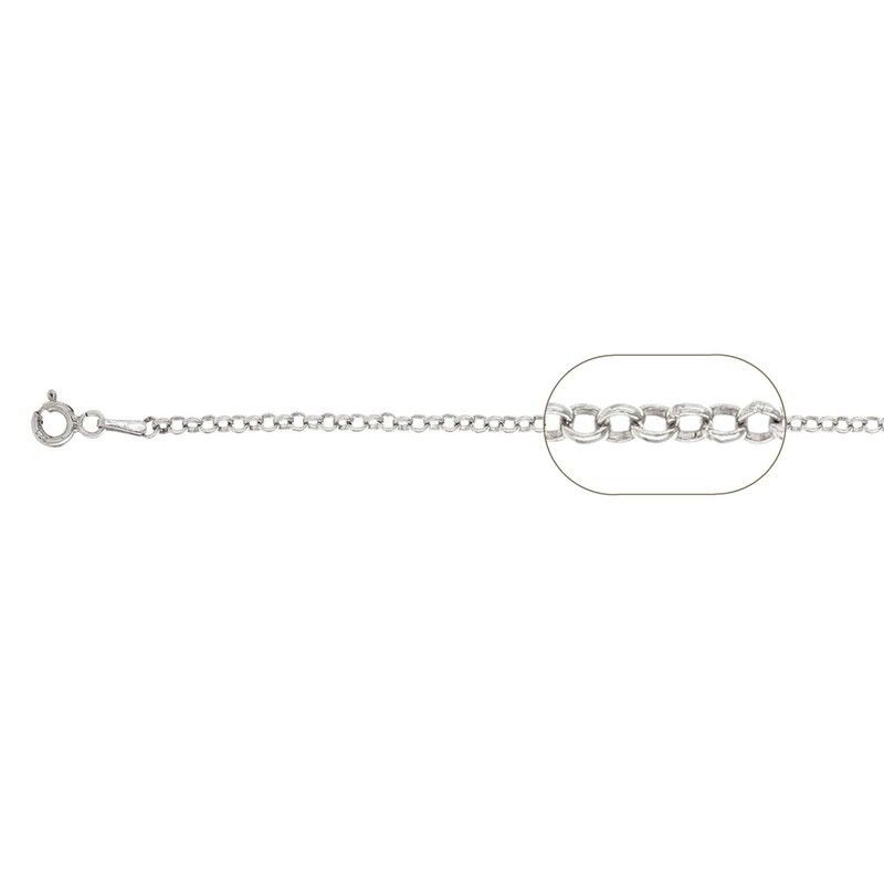 Cadena Plata 39cm CAD0095PL Rolo