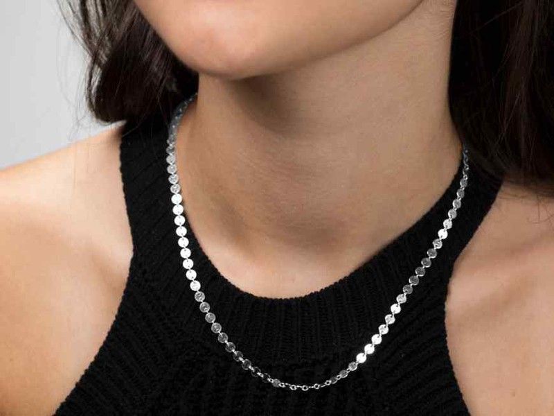 Cadena Plata 40+8cm CAD00073RH Chapa