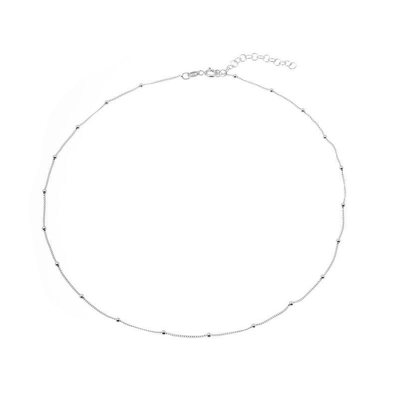 Cadena Plata 42cm CAD00025PL Bola