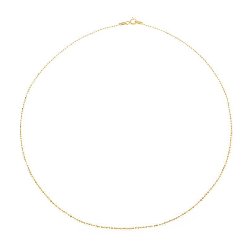 Cadena Plata Dorada 42cm CAD00048DO Box Chain