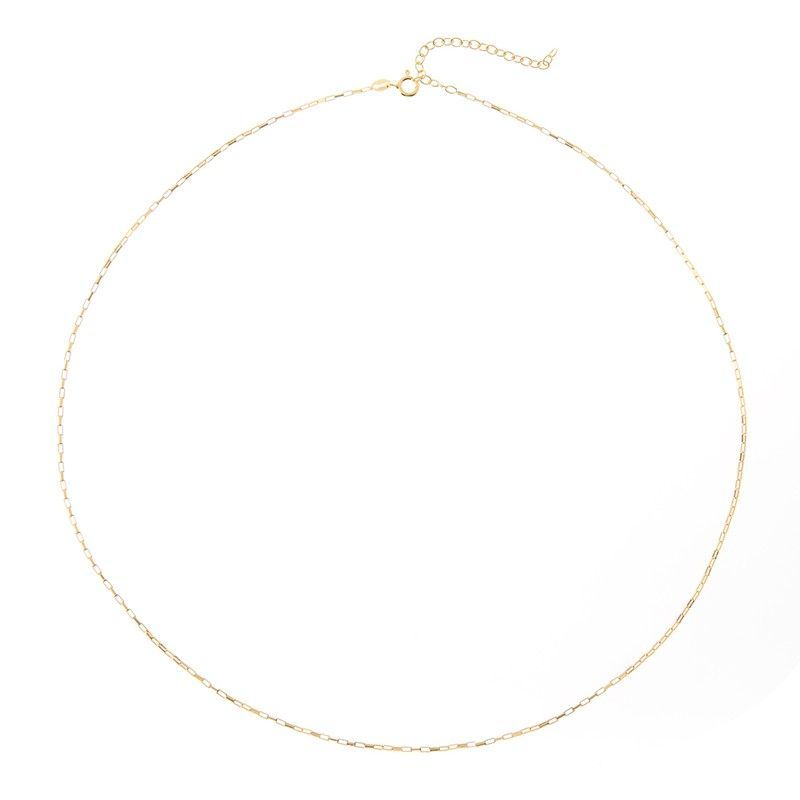 Cadena Plata Dorada 55+5cm CAD00051DO Box Chain