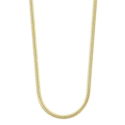 Cadena Plata Dorada Lotus LP3292-1/2 Pulida En Brillo