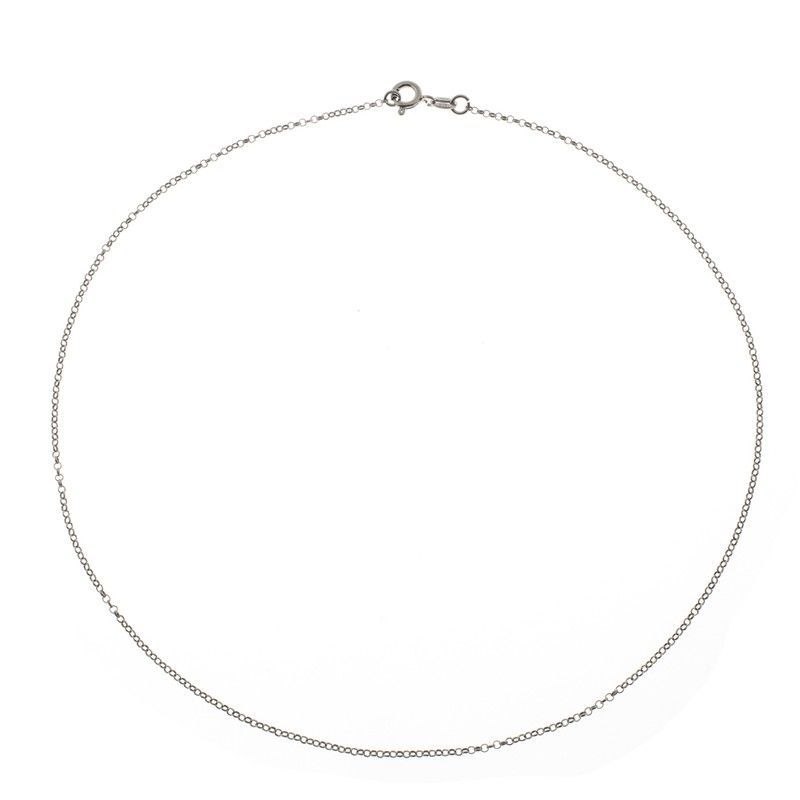 Cadena Plata Negra 40cm CAD00047RU Rolo