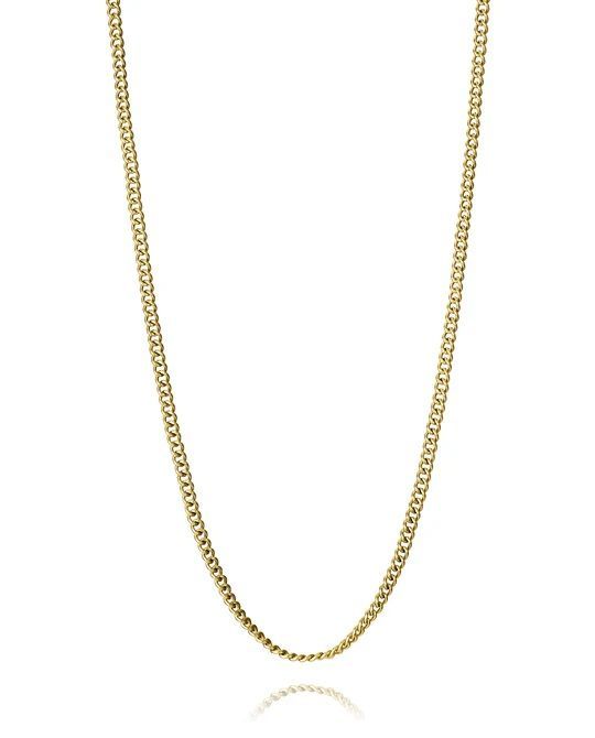 Cadena Viceroy de acero inoxidable Barbada Gold