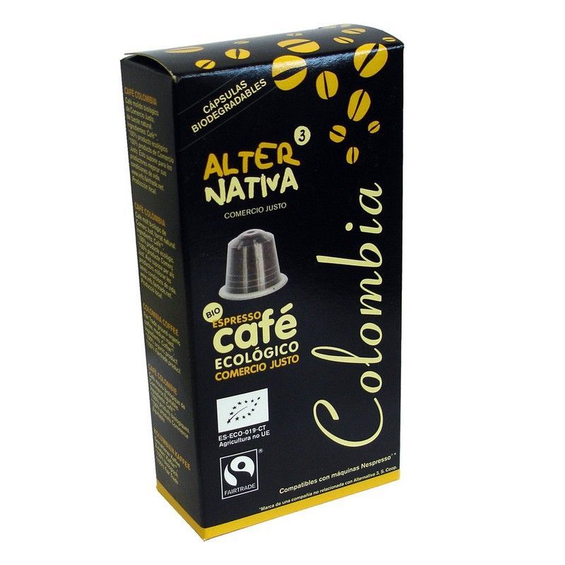 Café Colombia 10 Cápsulas Bio Alternativa 3