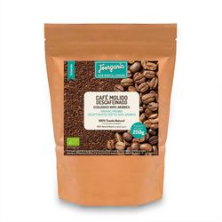 Cafe molido descafeinado tostado ecológico 250g