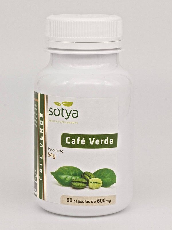 Cafe Verde 90 Capsulas De 600 Mg