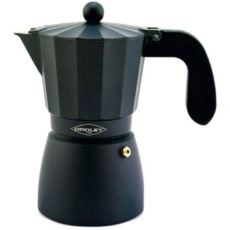 Cafetera Aluminio Touareg Negro 9 TZ