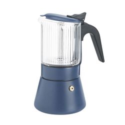 Cafetera Borosilicato 3 Tazas Azul