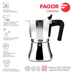 Cafetera cupy 6t aluminio 3004 fagor