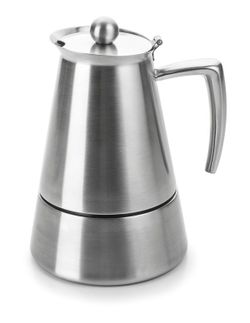 Cafetera Express HyperLuxe Inox 4 Tazas Lacor Inducción