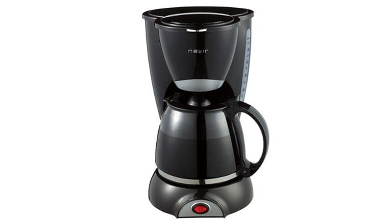 Cafetera Goteo Negra 800W 12 TZ