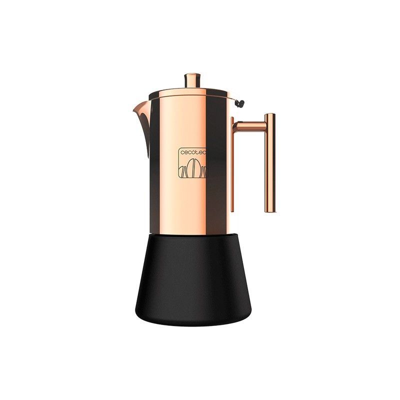 Cafetera moka de acero inoxidable Cumbia Moking 200 Cecotec