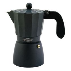 Cafeteras. Cafetera Oroley 12 Tazas Touareg Negra