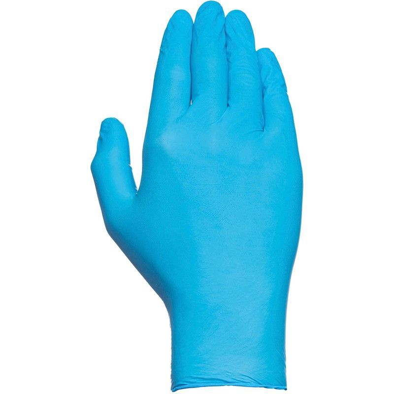 Caja 100 Guantes Desechables Eco. Nitrilo Sin Polvo Talla Xl Juba