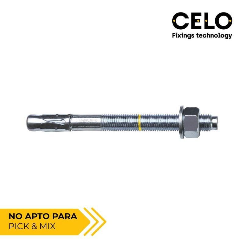 Caja 25un anclaje homologado ce bap 10-125/50 zincado