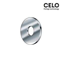 Caja 500un arandela carrocero din/ref 9021 6 zincado celo