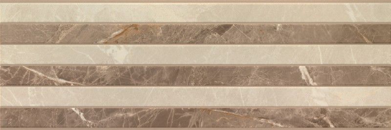 Caja Azulejo 30x90 9520 relieve beige 1,08m2  4piezas  Porcelanite