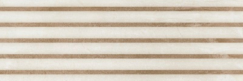 Caja Azulejo 30x90 9522 Tabaco Relieve 1,08m2  4piezas  Porcelanite