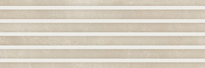 Caja Azulejo 30x90 9523 Almond Relieve Stone 1,08m2  4piezas  Porcelanite