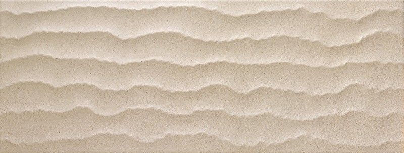 Caja Azulejo 33,3x80 8205 Crema Relieve 1,60m2  6piezas  Porcelanite