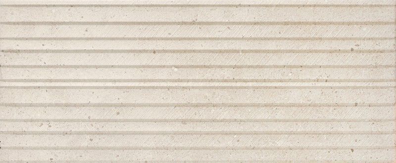 Caja Azulejo 33,3x80 8207 Crema Relieve Dorian  1,60m2  6piezas  Porcelanite