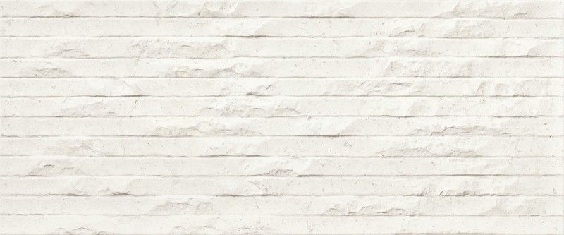 Caja Azulejo 33,3x80 8212 White Relieve  1,60m2  6piezas  Porcelanite