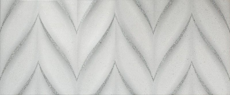 Caja Azulejo 33,3x80 8214 Pearl Relieve Milos 1,60m2  6piezas  Porcelanite