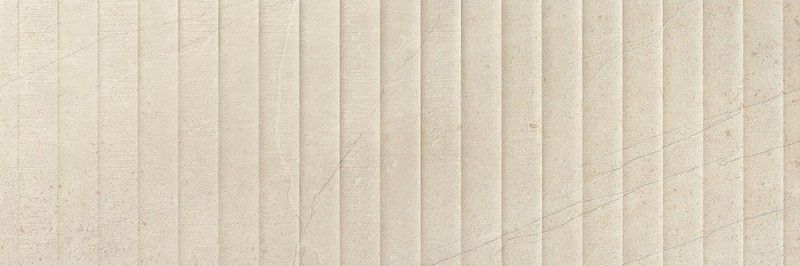 Caja Azulejo 40x120 1215 Cream Relieve Plisse 1,44m2  3 piezas  Porcelanite