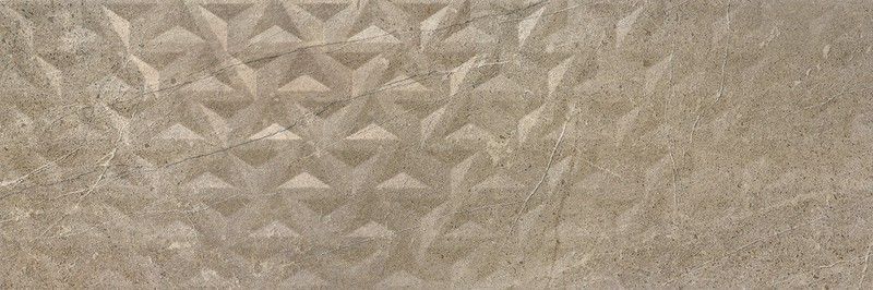 Caja Azulejo 40x120 1215 Tofee Relieve Geo 1,44m2  3 piezas  Porcelanite