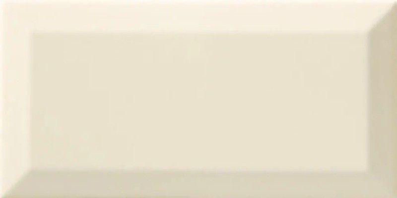 Caja Azulejo biselado Beige Brillo 10x20 cm Ribesalbes