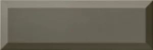 Caja Azulejo biselado Dark Grey Brillo 10x30 cm 1,02 m2 Ribesalbes