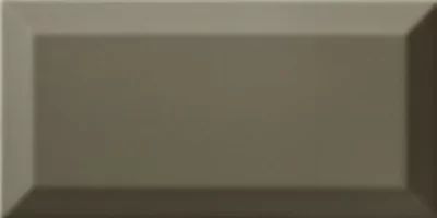 Caja Azulejo biselado Dark Grey Brillo 7,5x15 cm Ribesalbes