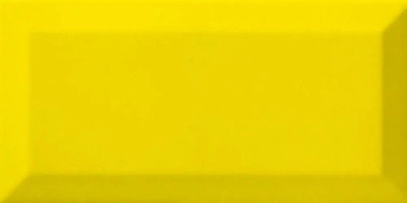 Caja Azulejo biselado Limon Brillo 10x20 cm Ribesalbes