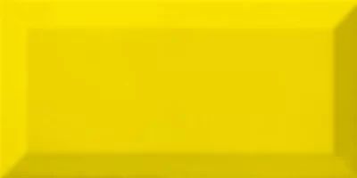 Caja Azulejo biselado Limón Brillo 7,5x15 cm Ribesalbes