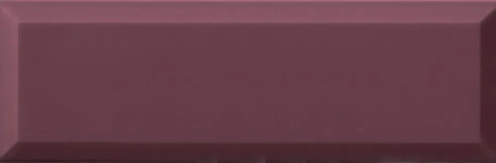 Caja Azulejo biselado Malva Brillo 10x30 cm 1,02 m2 Ribesalbes