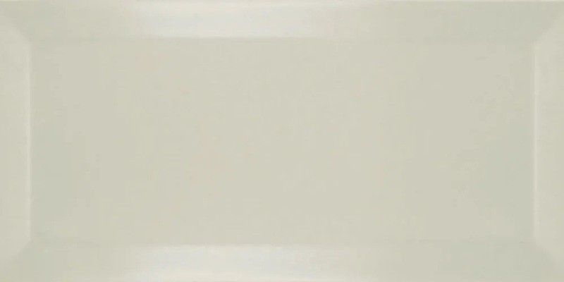 Caja Azulejo biselado Marfil Brillo 10x20 cm Ribesalbes