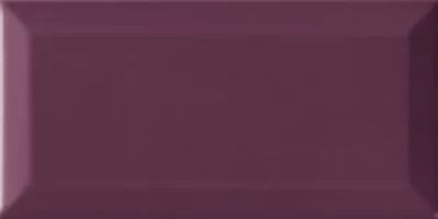 Caja Azulejo biselado Plum Brillo 7,5x15 cm Ribesalbes
