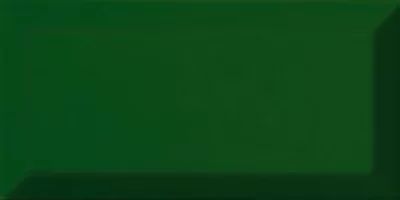 Caja Azulejo biselado Verde Botella Brillo 7,5x15 cm Ribesalbes