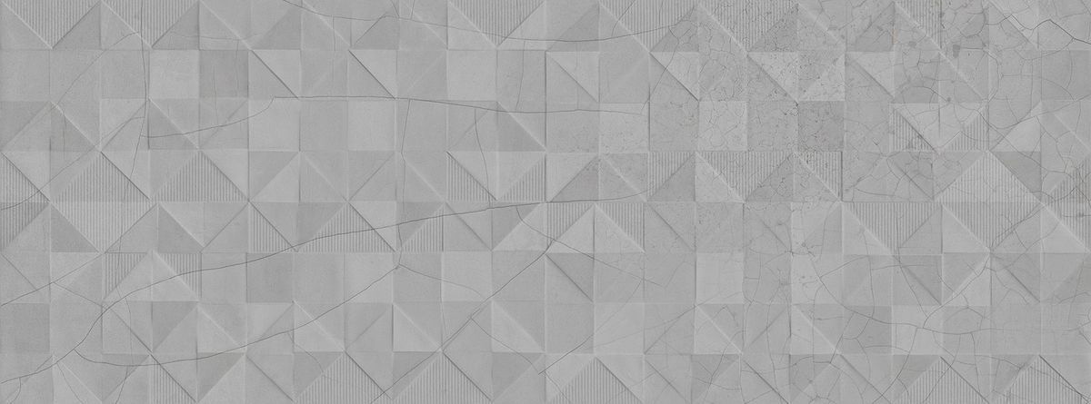 Caja Azulejo Cracked Grey Origami 44,63x119,3cm 1,60m2 Aparici