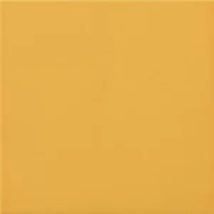Caja Azulejo Liso Amarillo Mate 20x20 cm Ribesalbes