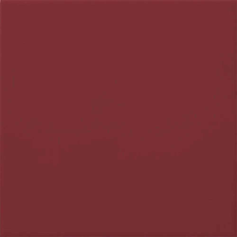 Caja Azulejo Liso Burdeos Mate 20x20 cm Ribesalbes